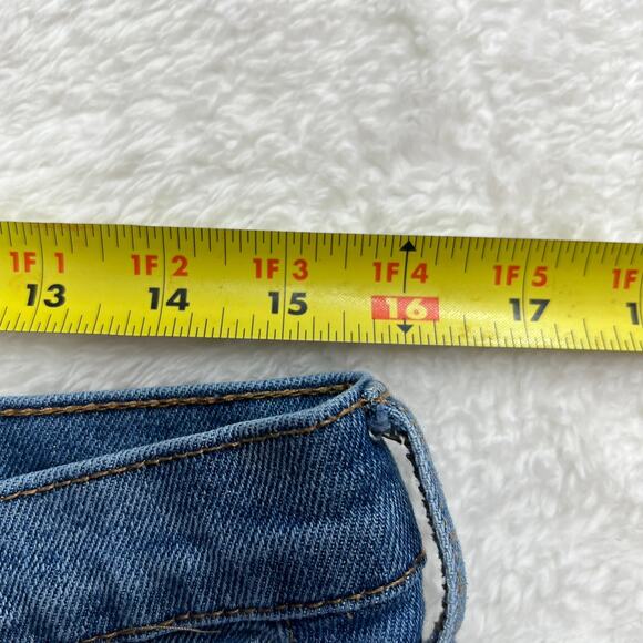 RSQ Women's Size 30 Vintage High Rise Distressed Cutoff Jean Shorts 100% Cotton - Picture 7 of 7